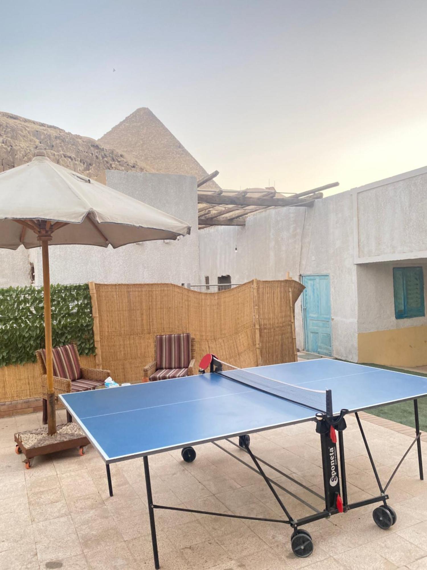 The Grand Pyramids View Hotel Kafret el-Gabal Exteriör bild